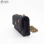 Caviar Skin Matelasse Chain Wallet 2023 Casino Cruise Line