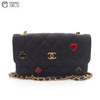 Caviar Skin Matelasse Chain Wallet 2023 Casino Cruise Line