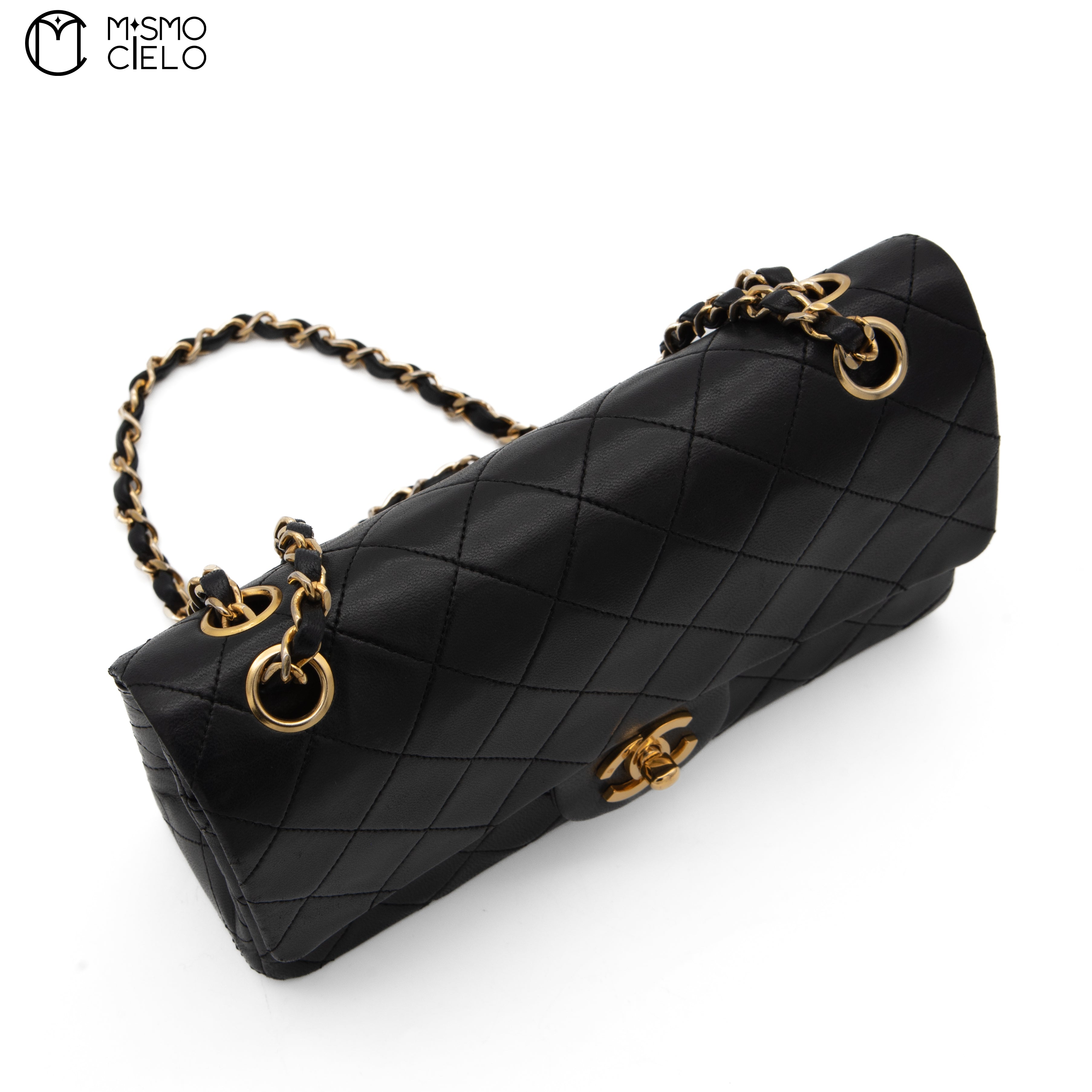 Matelasse Shoulder Bag Double Flap 23