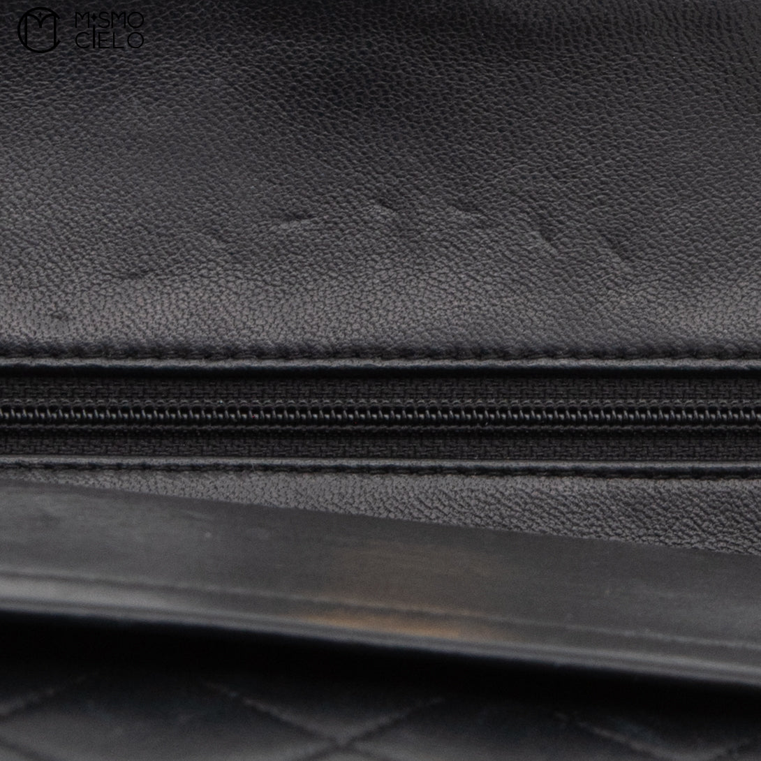 Matelasse Shoulder Bag Double Flap 23