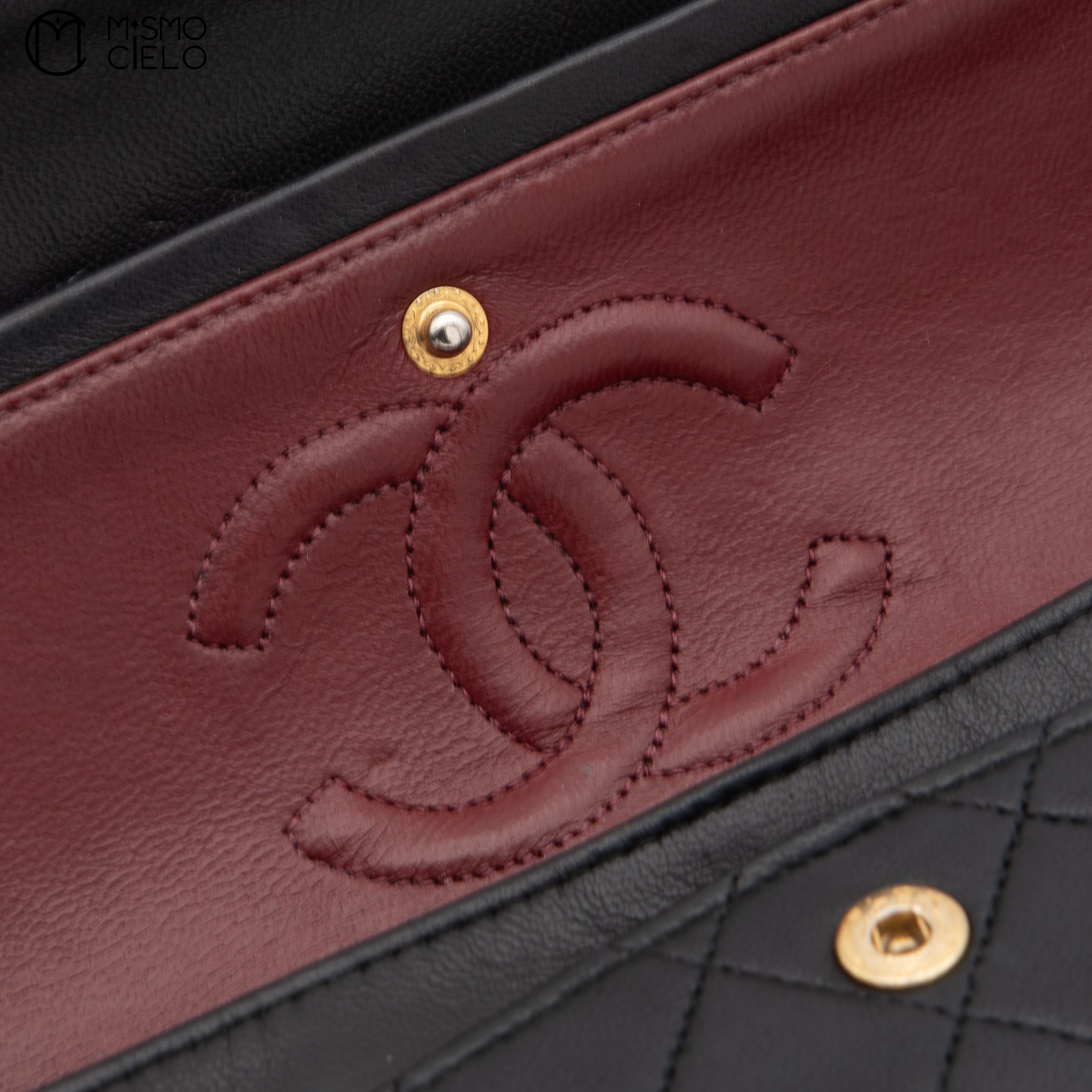 Matelasse Shoulder Bag Double Flap 23