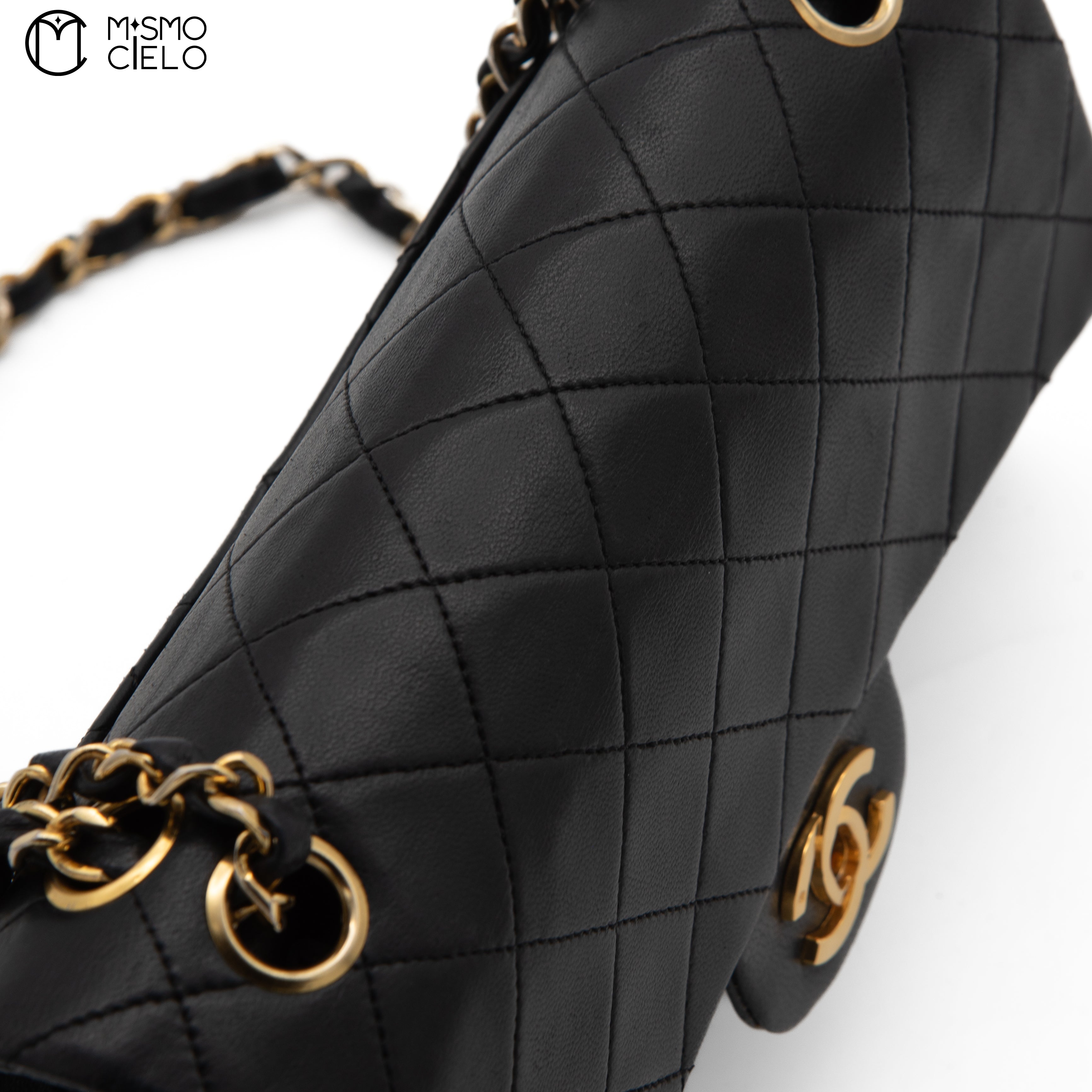 Matelasse Shoulder Bag Double Flap 23