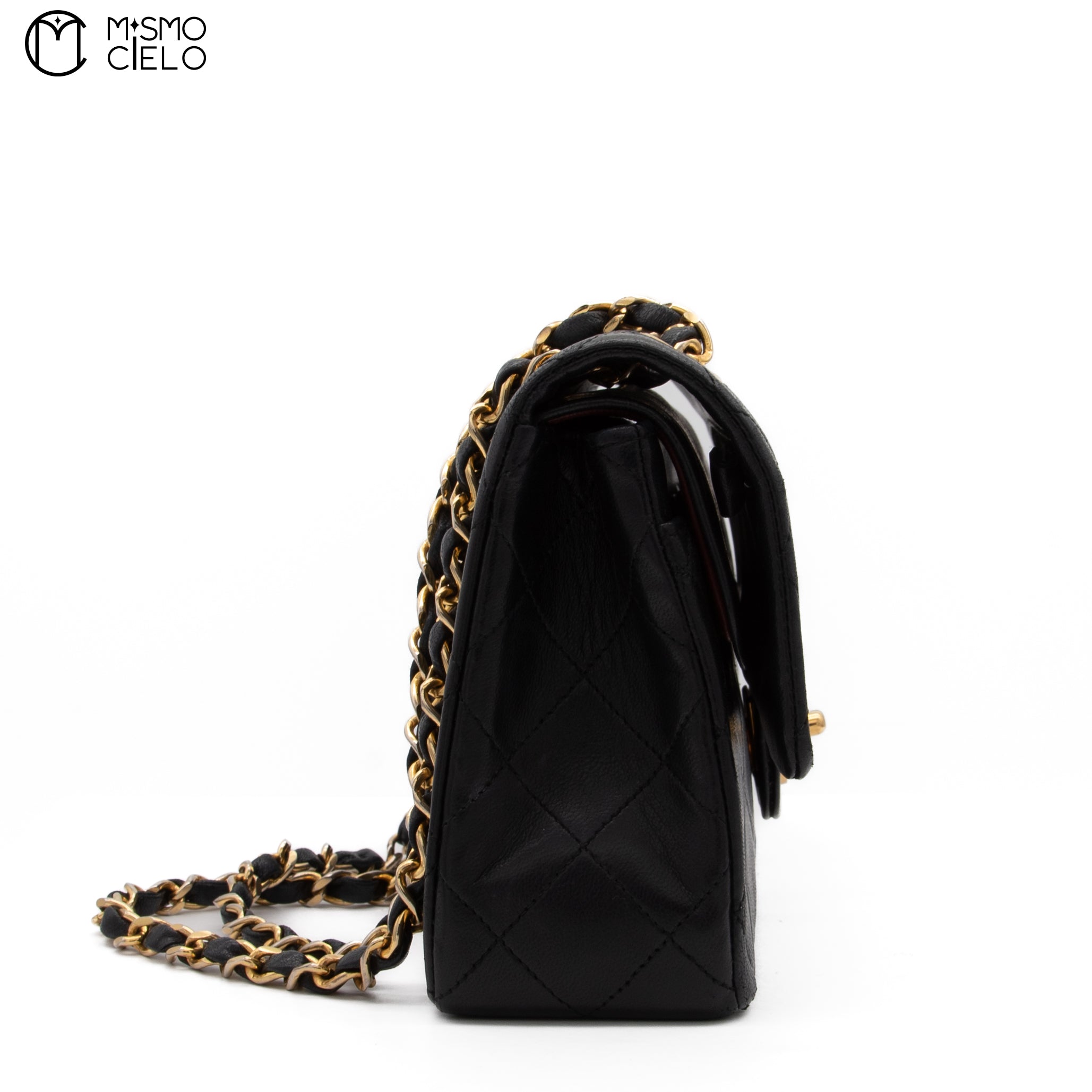 Matelasse Shoulder Bag Double Flap 23