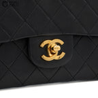 Matelasse Shoulder Bag Double Flap 23