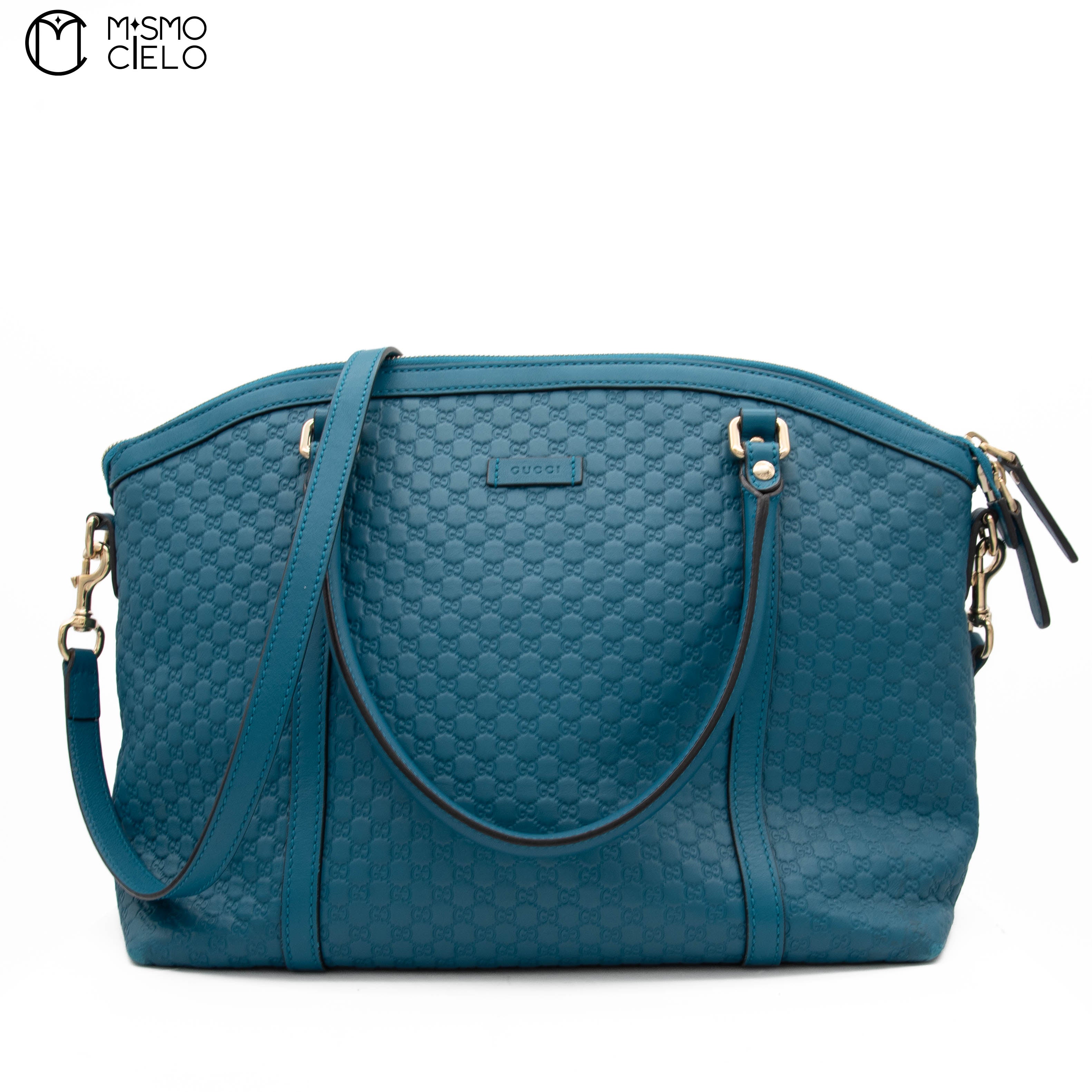 GUCCI Microguccissima Dome Shoulder Bag
