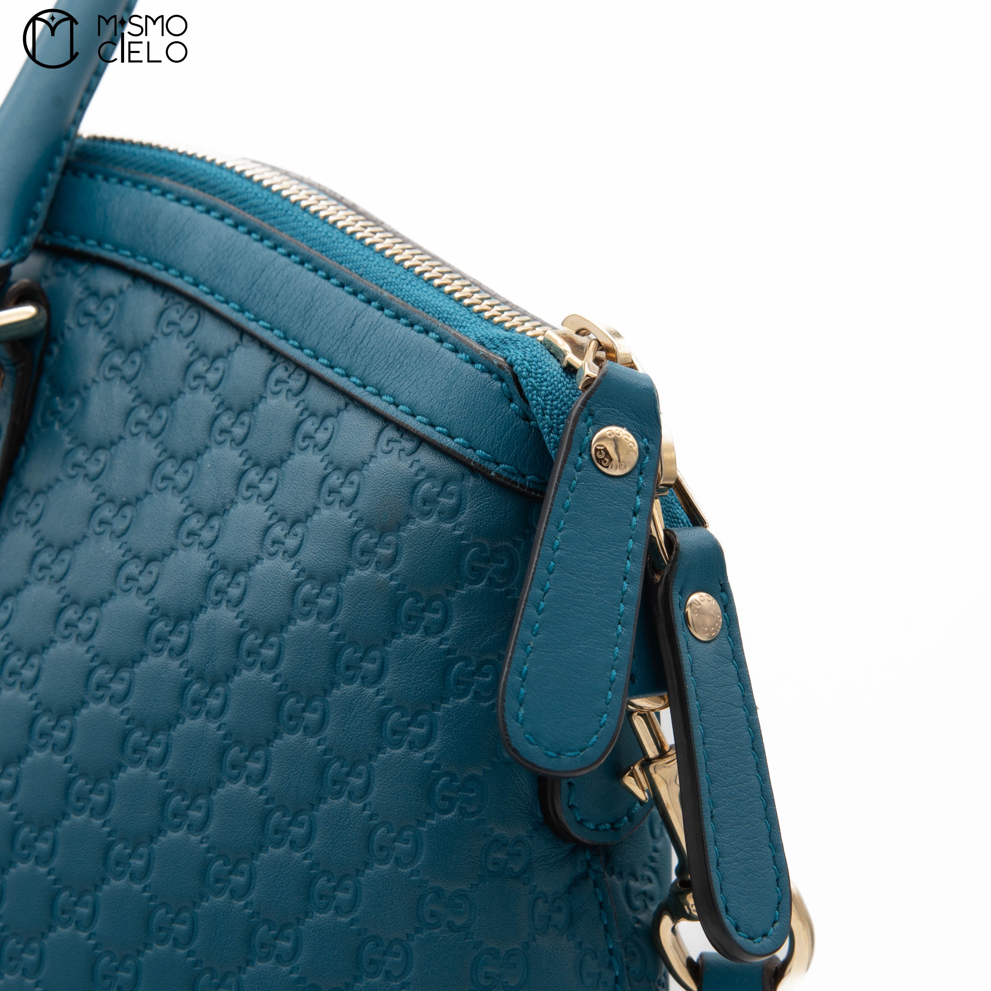 GUCCI Microguccissima Dome Shoulder Bag