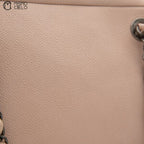 Caviar Skin Coco Mark Semi-Shoulder Bag