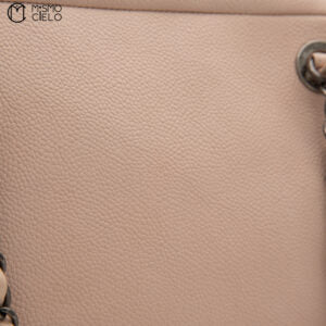 Caviar Skin Coco Mark Semi-Shoulder Bag