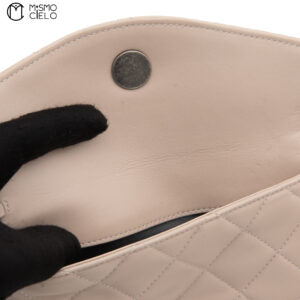 Caviar Skin Coco Mark Semi-Shoulder Bag