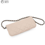 Caviar Skin Coco Mark Semi-Shoulder Bag