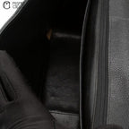 Caviar Skin Mademoiselle Deca Coco Chain Shoulder Bag