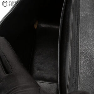 Caviar Skin Mademoiselle Deca Coco Chain Shoulder Bag