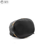 Triple Coco Drawstring Shoulder Bag With Charm Pouch