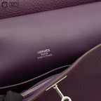Jypsiere 37 Purple Clemence Shoulder Bag