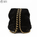 Matelasse Velour Backpack