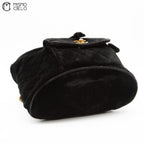 Matelasse Velour Backpack