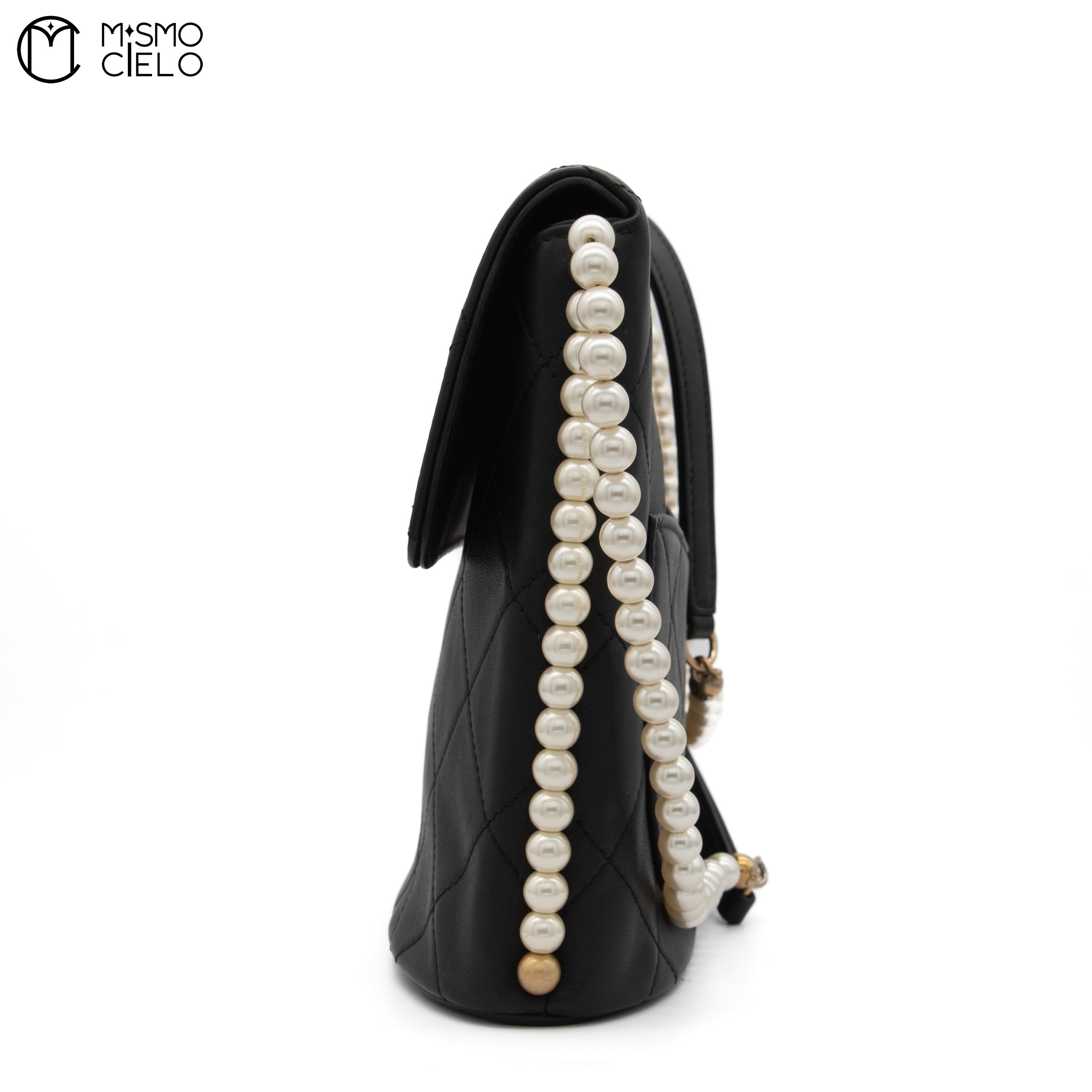 Hobo Pearl Strap Shoulder Bag