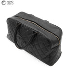 CHANEL Caviar Skin Mini Boston Bag