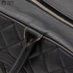 CHANEL Caviar Skin Mini Boston Bag