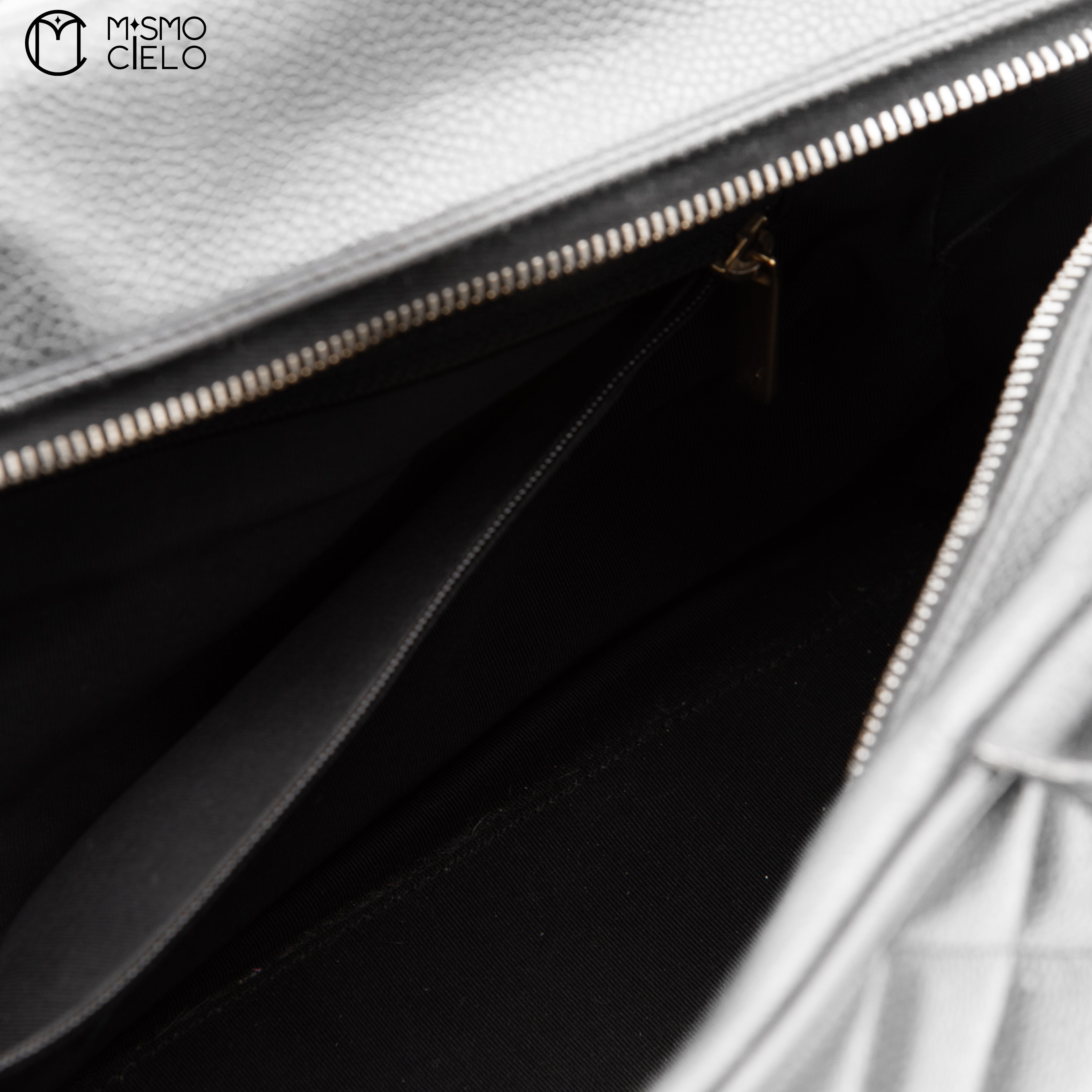 CHANEL Caviar Skin Mini Boston Bag