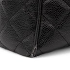 CHANEL Caviar Skin Mini Boston Bag