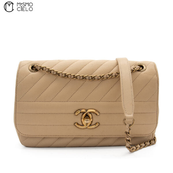 Turn Lock Shoulder Bag