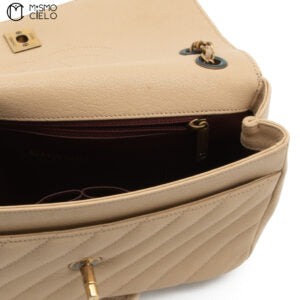 Turn Lock Shoulder Bag