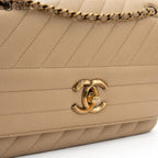 Turn Lock Shoulder Bag