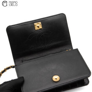 Push Lock Crocodile Mini Shoulder Bag Series 7