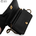 Push Lock Crocodile Mini Shoulder Bag Series 7