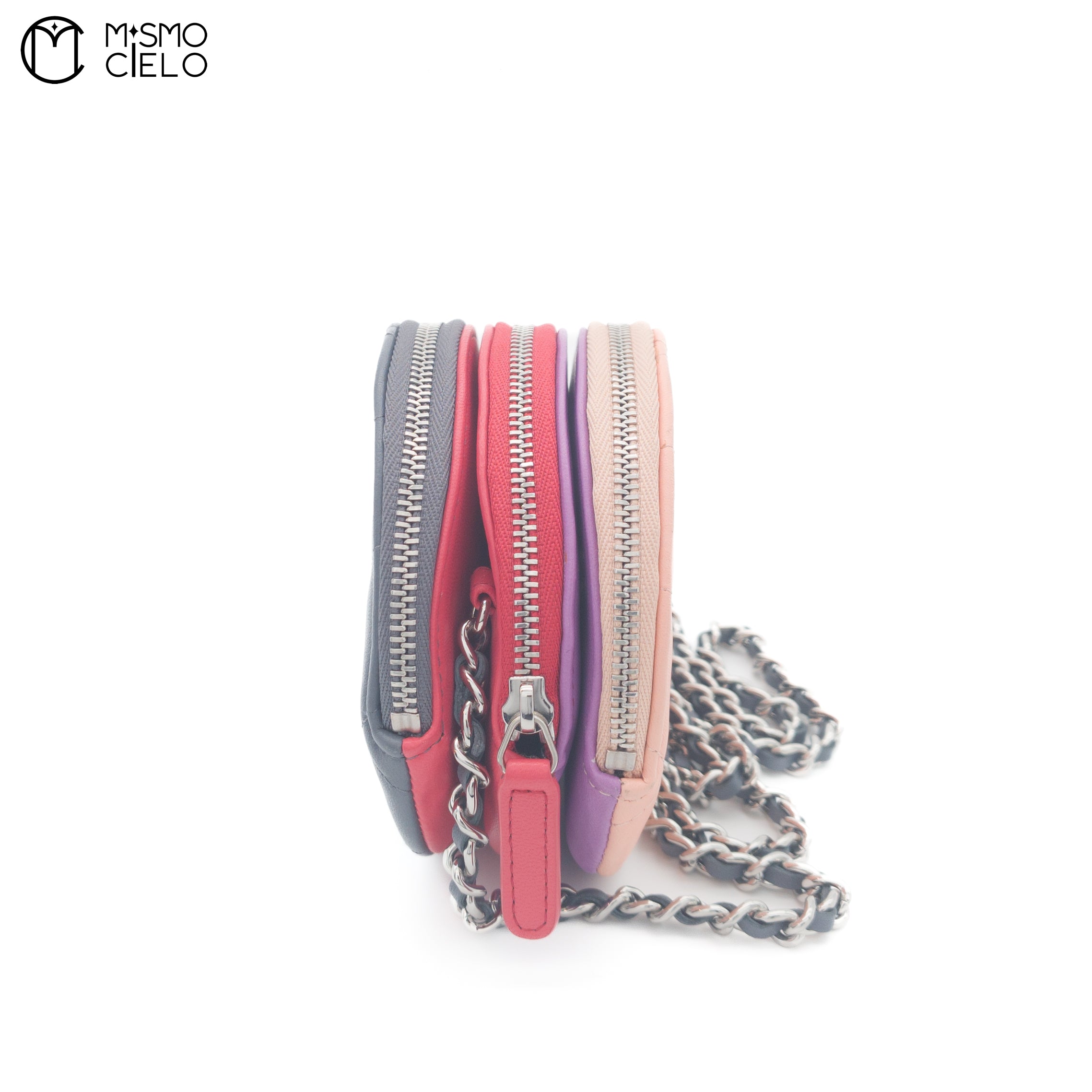 Matelasse Multi Colour Lambskin Shoulder Bag