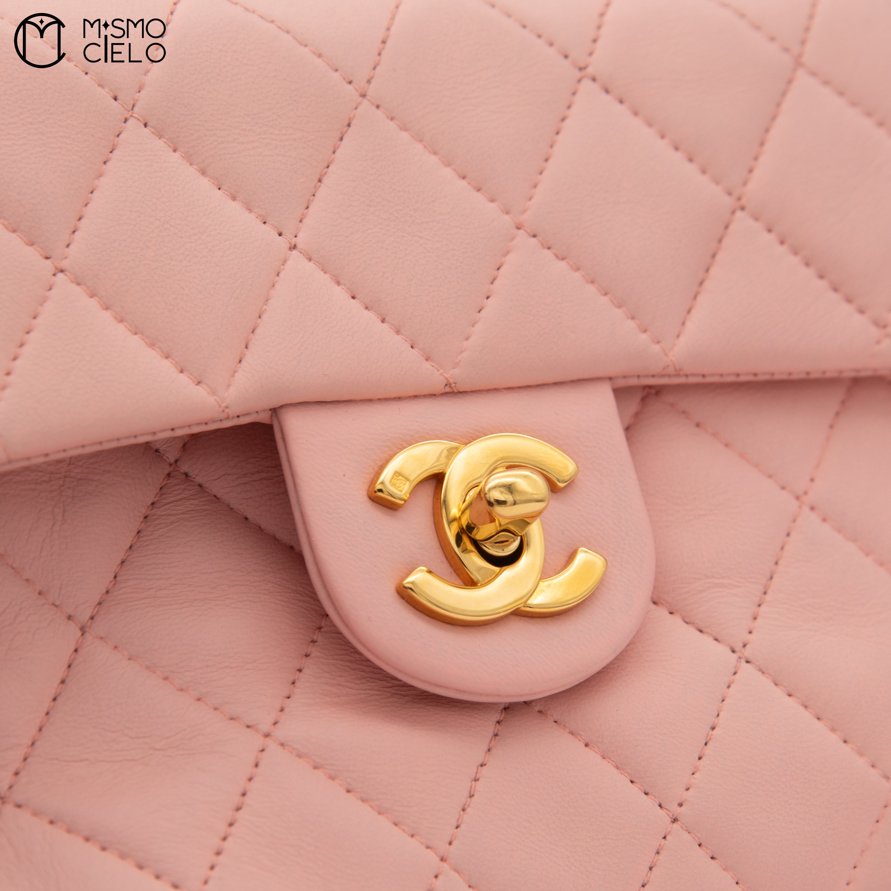 Mini Matelasse Pink Shoulder Bag