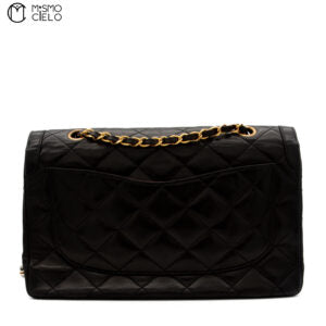 Matelasse Lambskin Double Flap Paris Limited Edition Shoulder Bag