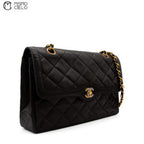 Matelasse Lambskin Double Flap Paris Limited Edition Shoulder Bag