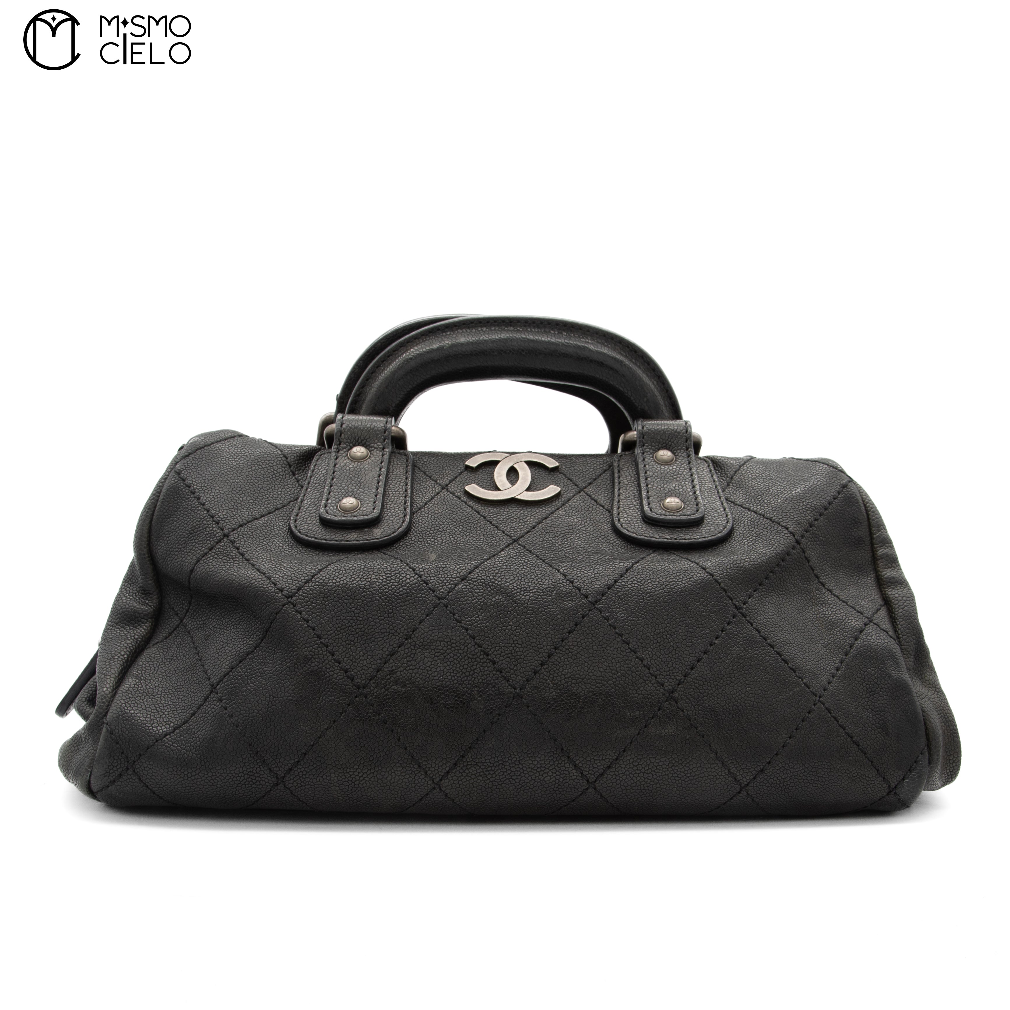 Wild Stitch Matelasse Boston Bag