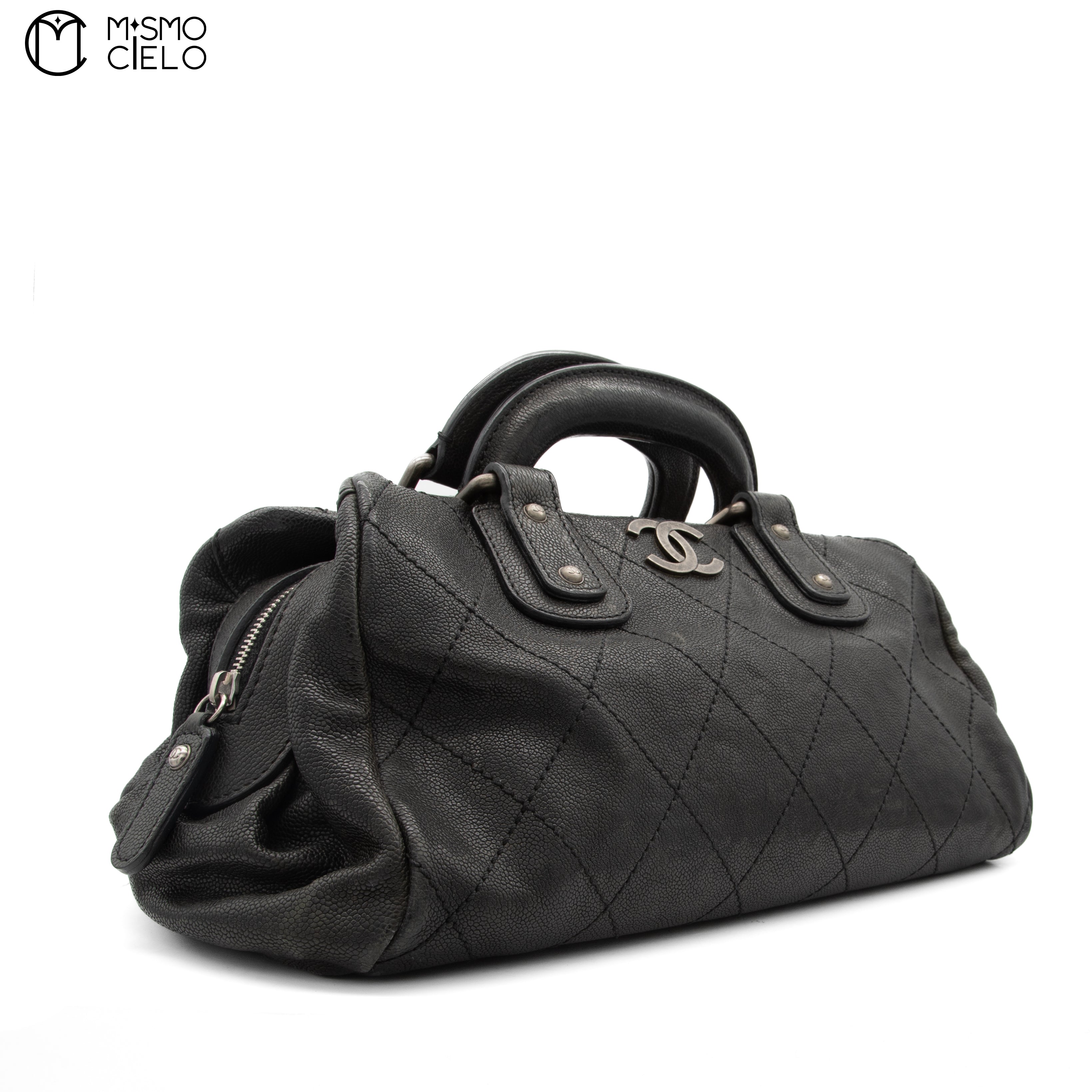 Wild Stitch Matelasse Boston Bag