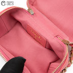 Mini Pink Caviar Skin Vanity Bag