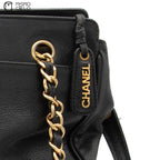 Triple Coco Caviar Skin Shoulder Bag