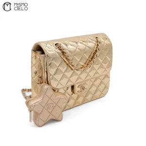 Enamel Turn Lock Backpack