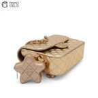 Enamel Turn Lock Backpack