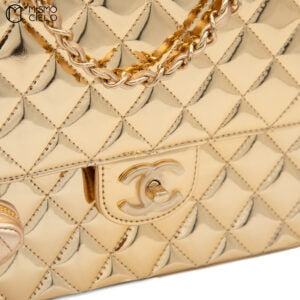 Enamel Turn Lock Backpack