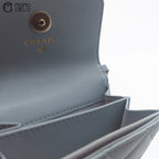 Matelasse Lambskin Pearl Chain