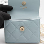 Matelasse Lambskin Pearl Chain