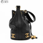 Triple Coco With Lamb Chain Shoulder Pouch