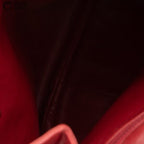 Caviar Skin Deca Coco Chain Red Backpack