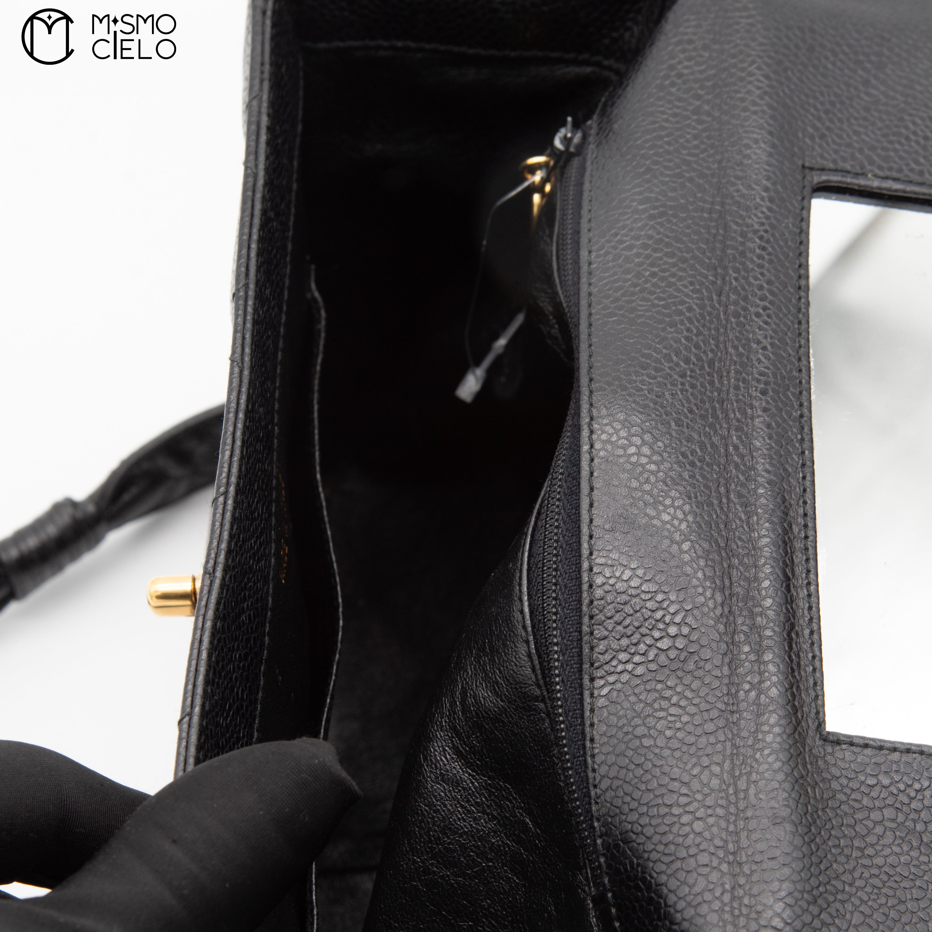 Caviar Skin Vanity Bag With Certificate