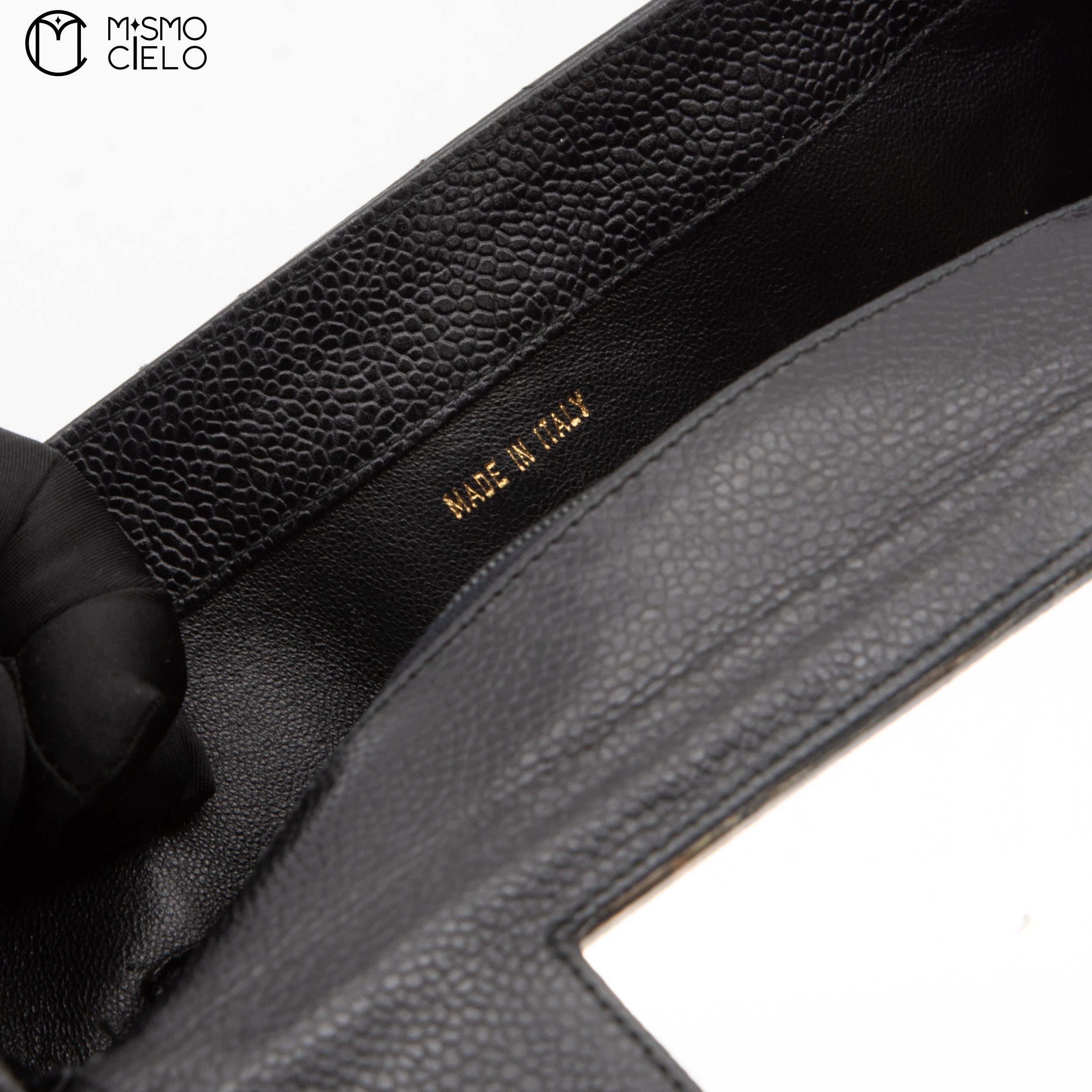 Caviar Skin Vanity Bag With Certificate