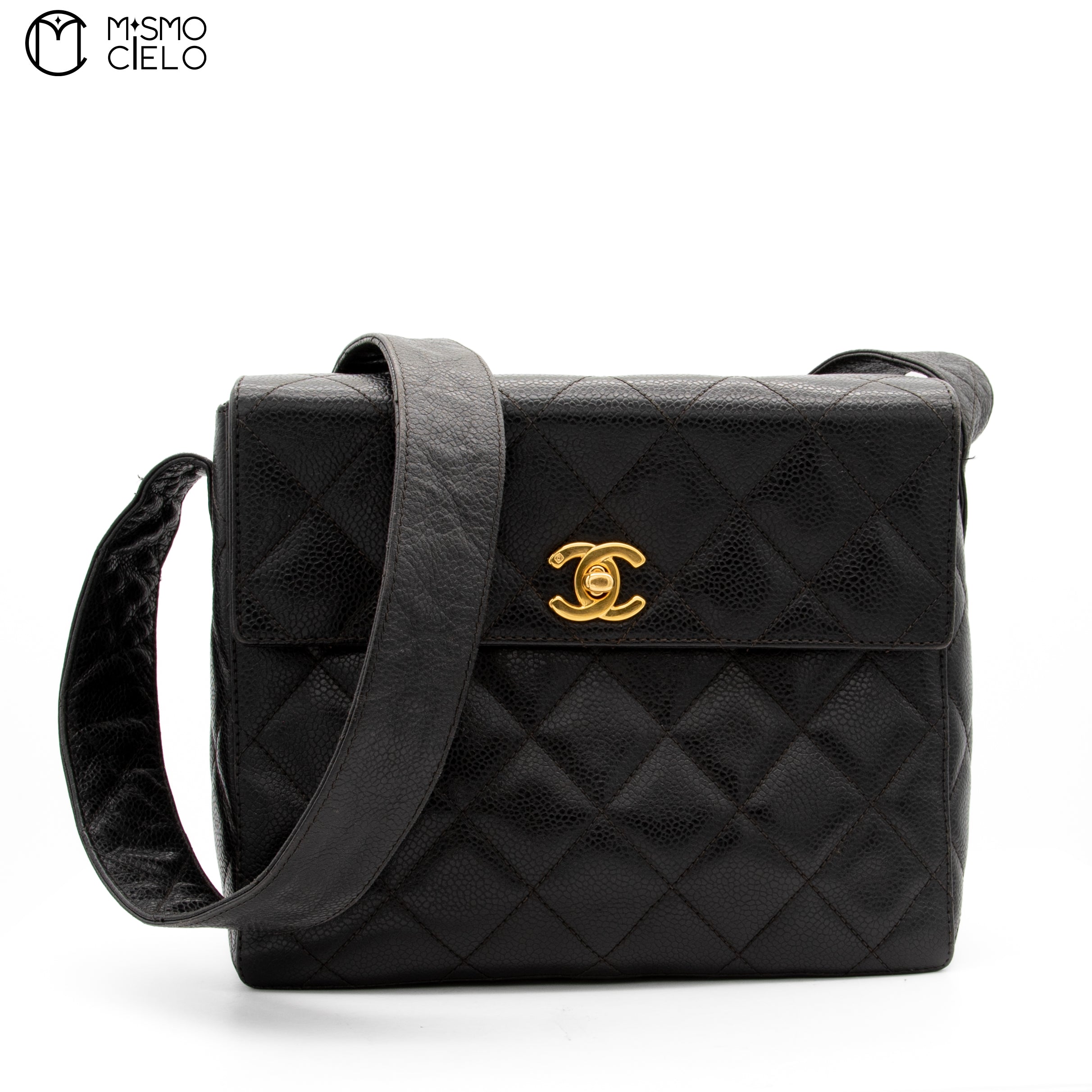 Caviar Skin Vanity Bag With Certificate