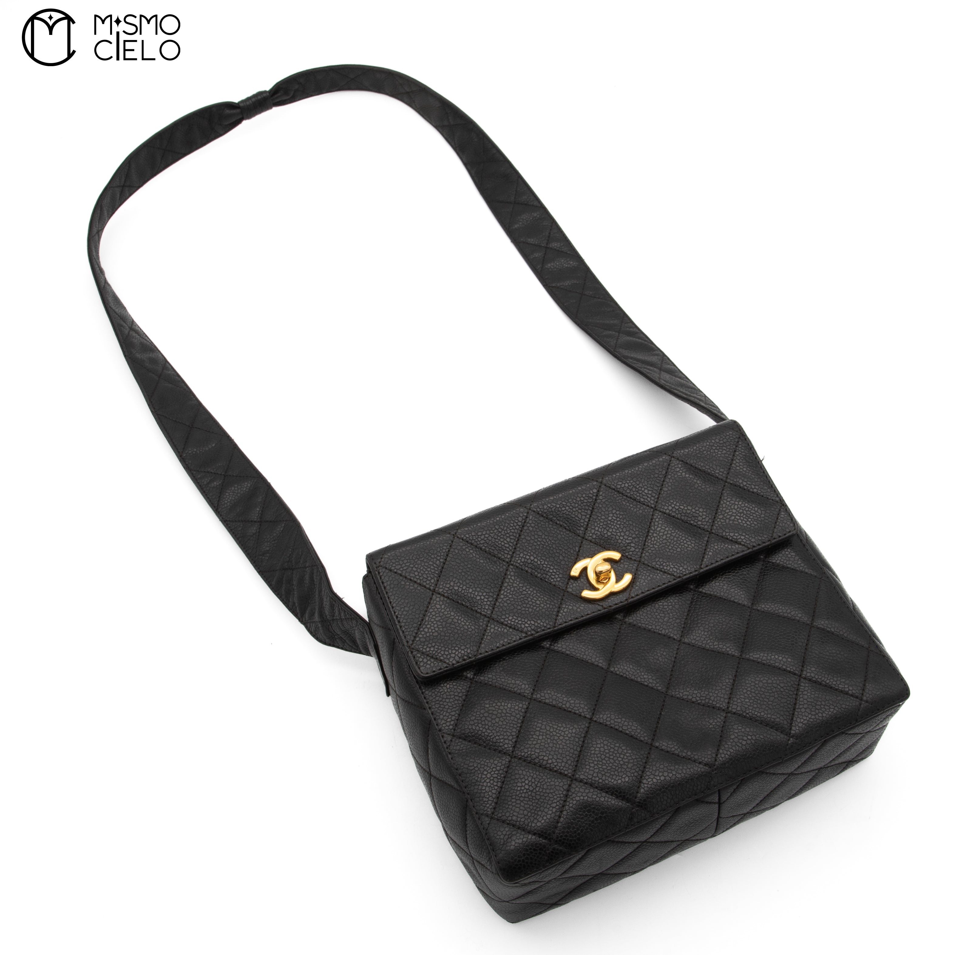 Caviar Skin Vanity Bag With Certificate