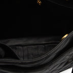 Black Caviar Skin Shoulder Bag